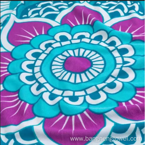 Microfiber Large Round Fabric Bath Towels